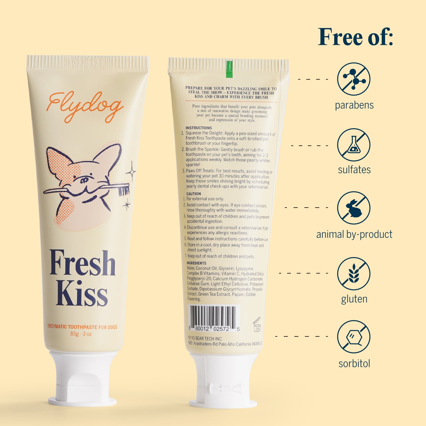 Fresh Kiss-Dog Tooth Brushing Kit