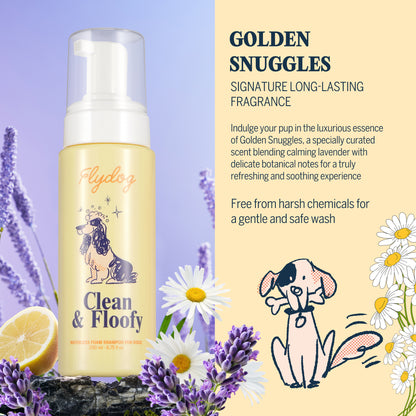 Clean and Floofy-Dog Waterless Foam Shampoo