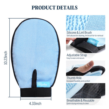 Clean and Floofy-Dog Waterless Foam Shampoo with Glove