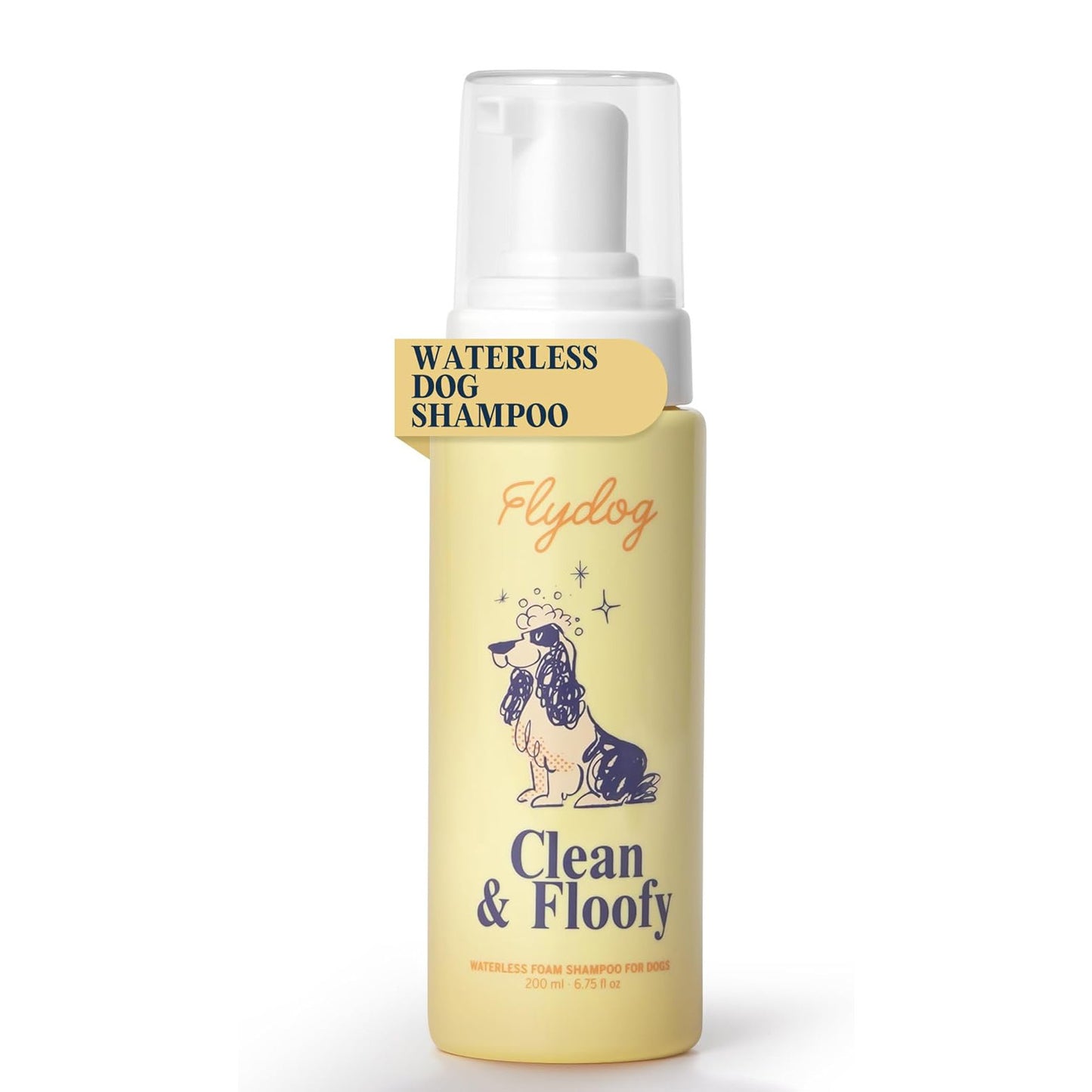 Clean and Floofy-Dog Waterless Foam Shampoo