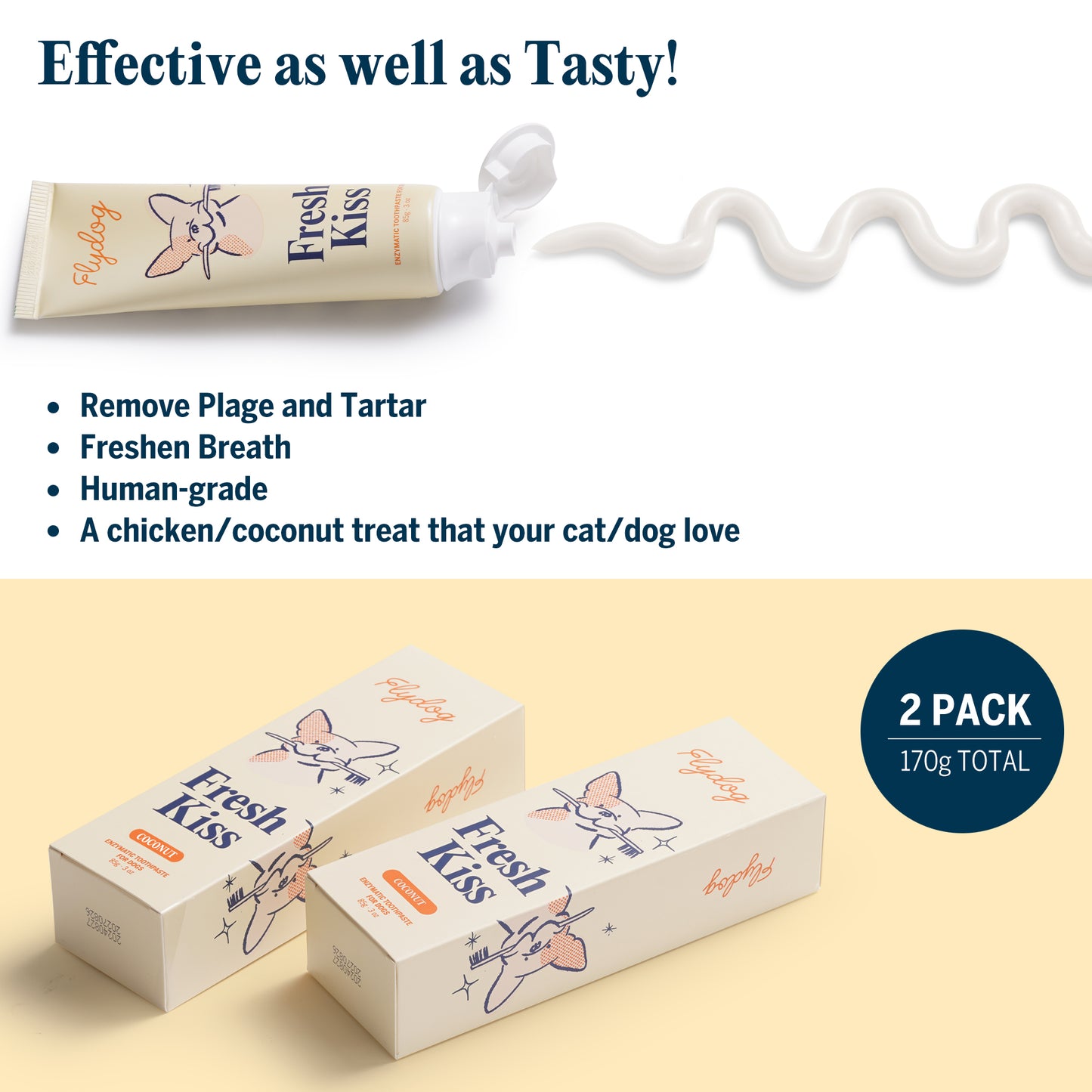 Fresh Kiss-Dog Tooth Brushing Kit