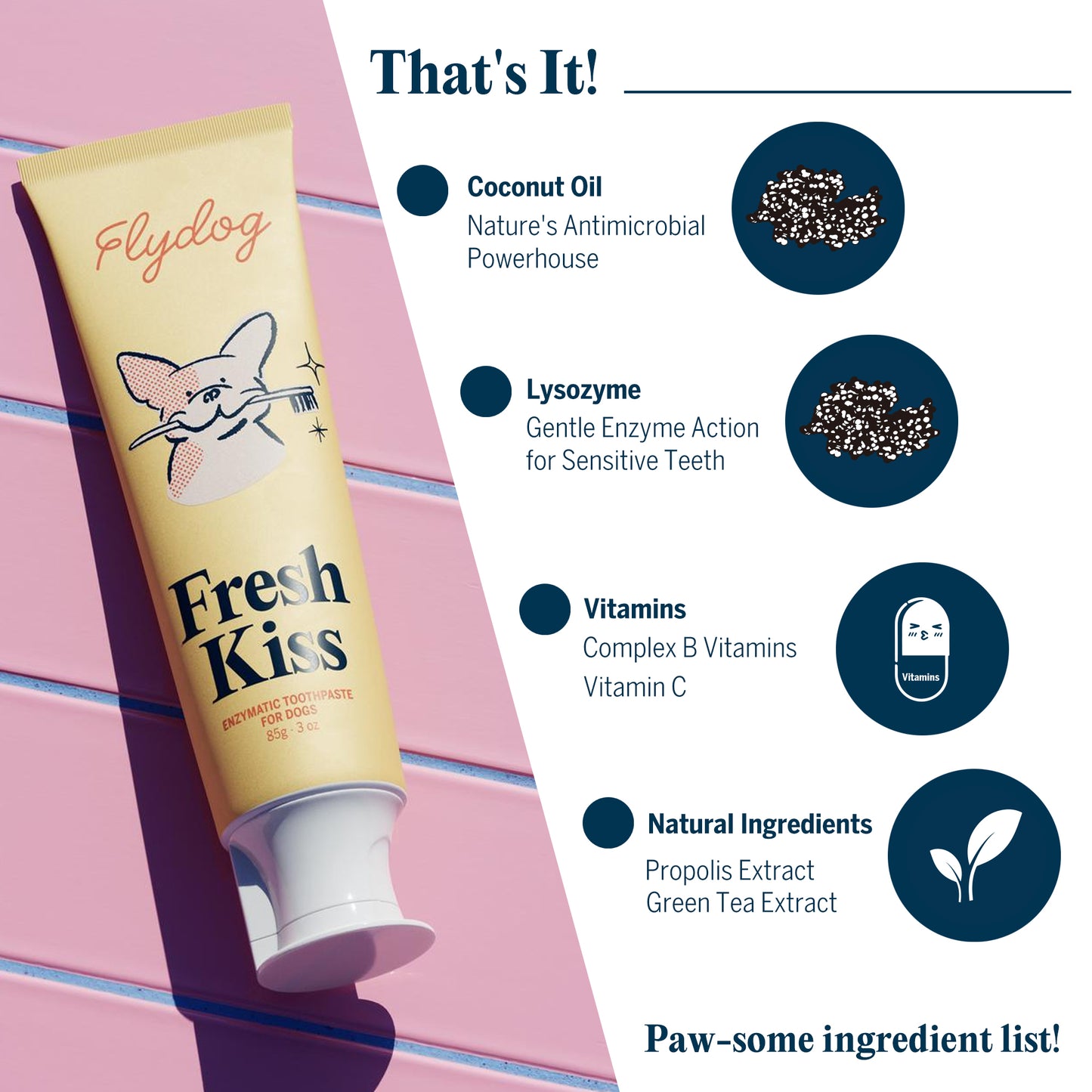 Fresh Kiss-Dog Tooth Brushing Kit