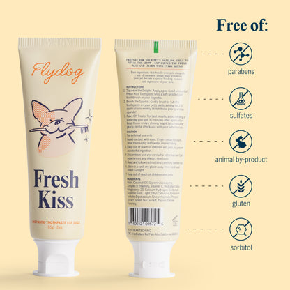 Fresh Kiss-Dog Tooth Brushing Kit
